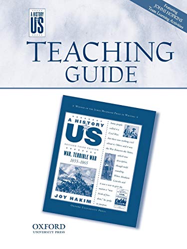 War Terrible War Middle/High School Teaching Guide, A History of US: Teaching Gu [Paperback]