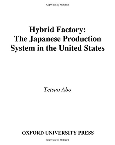 Hybrid Factory The Japanese Production System in The United States [Hardcover]