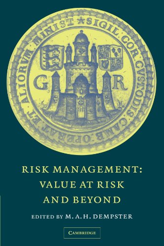 Risk Management Value at Risk and Beyond [Paperback]