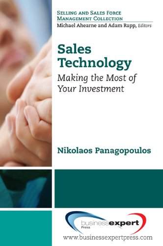 Sales Technology Making The Most Of Your Investment [Paperback]