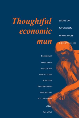 Thoughtful Economic Man Essays on Rationality, Moral Rules and Benevolence [Hardcover]