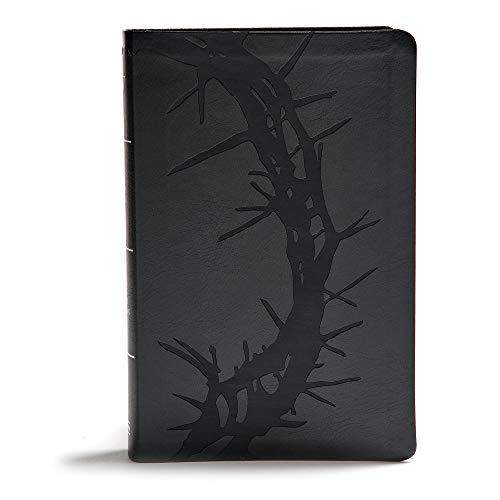 KJV Giant Print Reference Bible, Charcoal Lea