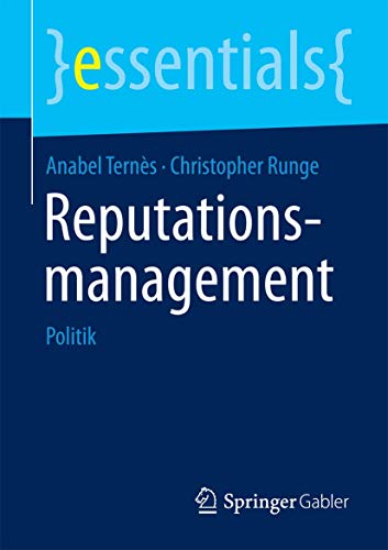 Reputationsmanagement: Politik [Paperback]