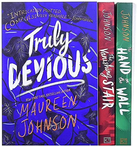 Truly Devious 3-Book Box Set: Truly Devious, Vanishing Stair, and Hand on the Wa [Paperback]