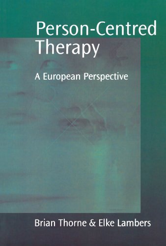 Person-Centred Therapy A European Perspective [Paperback]