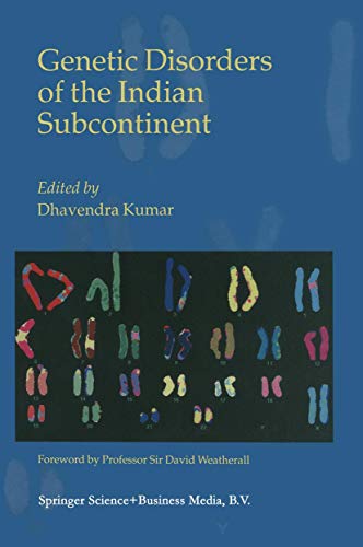 Genetic Disorders of the Indian Subcontinent [Paperback]