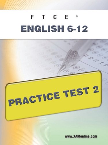 FTCE English 6-12 Practice Test 2 [Paperback]