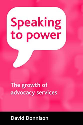 Speaking to poer Advocacy for health and social care [Paperback]