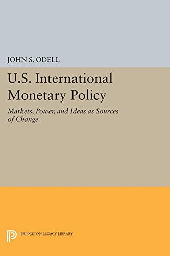 U.S. International Monetary Policy Markets, Poer, and Ideas as Sources of Chan [Paperback]