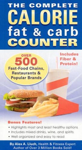 The Complete Calorie Fat & Carb Counter [Paperback]