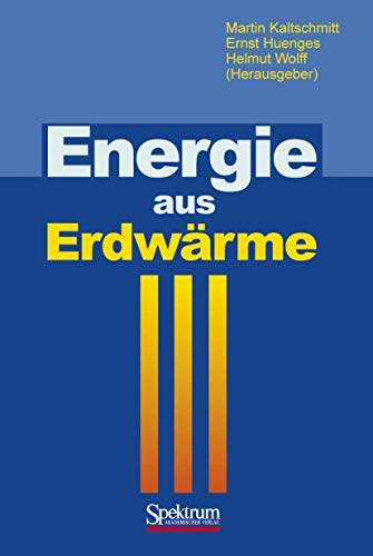 Energie aus Erdwrme [Paperback]