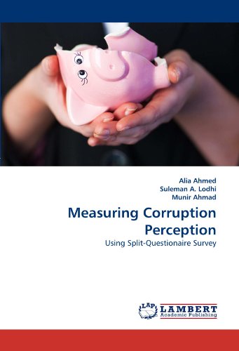 Measuring Corruption Perception Using Split-Questionaire Survey [Paperback]