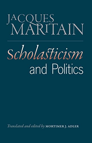 Scholasticism and Politics [Paperback]