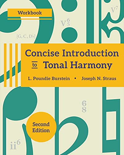 Concise Introduction to Tonal Harmony Workbook [Paperback]