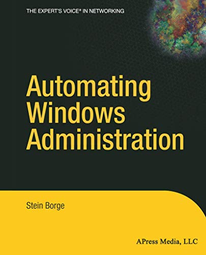 Automating Windos Administration [Paperback]