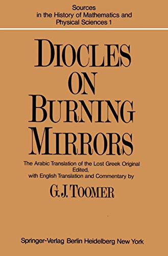 DIOCLES, On Burning Mirrors: The Arabic Translation of the Lost Greek Original [Paperback]