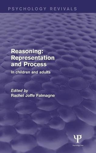 Reasoning Representation and Process In Children and Adults [Hardcover]