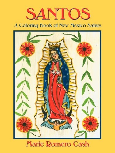 Santos, A Coloring Book Of Ne Mexico Saints [Paperback]