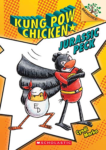 Jurassic Peck: A Branches Book (Kung Pow Chicken #5) [Paperback]