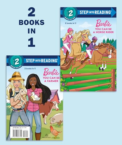 You Can Be a Horse Rider/You Can Be a Farmer (Barbie) [Paperback]