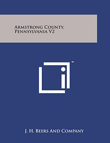 Armstrong County, Pennsylvania V2 [Paperback]