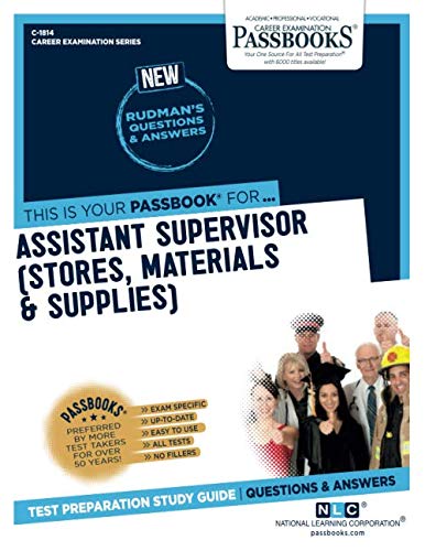 Assistant Supervisor (Stores, Materials & Supplies) [Paperback]