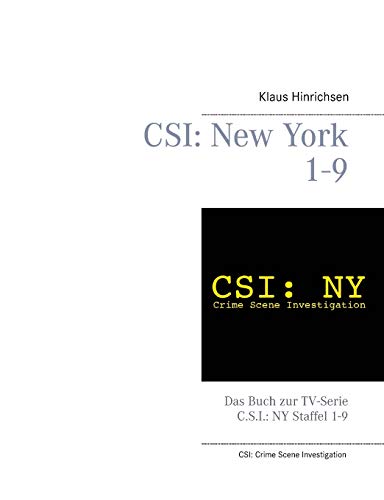 Csi  Ne York Staffel 1 - 9 [Paperback]