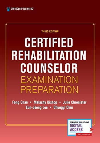 Certified Rehabilitation Counselor Examination Preparation, Third Edition [Paperback]