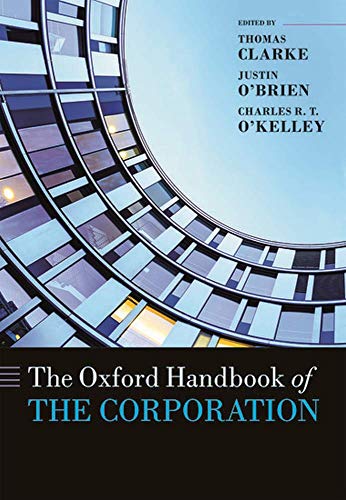 The Oxford Handbook of the Corporation [Hardcover]