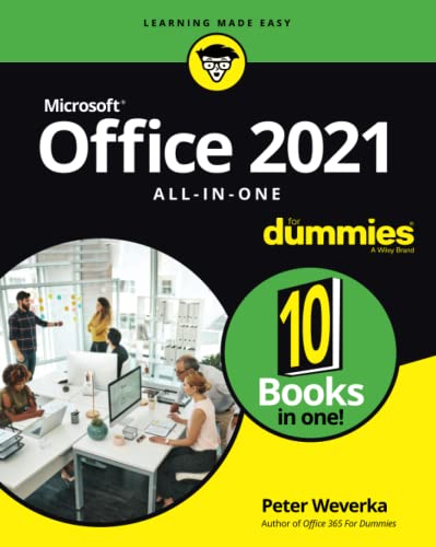 Office 2021 All-in-One For Dummies [Paperback]