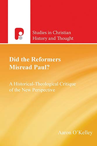 Did The Reformers Misread Paul A Historical-Theological Critique Of The Ne Pe [Paperback]