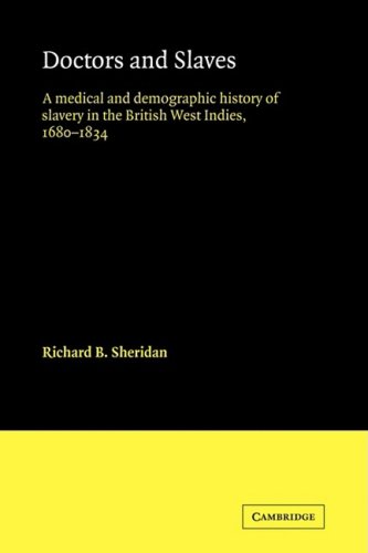 Doctors and Slaves A Medical and Demographic History of Slavery in the British  [Paperback]