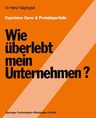 Experience Curve & Produktportfolio Wie berlebt mein Unternehmen? [Paperback]