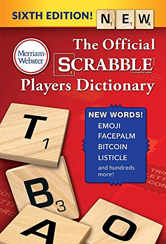 Official Scrabble Players Dictionary, Sixth Edition [Paperback]