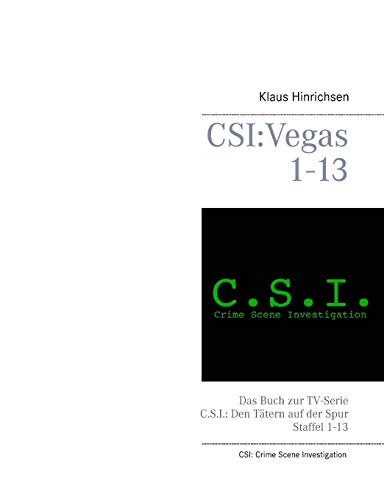 Csi  Vegas Staffel 1 - 13 [Paperback]