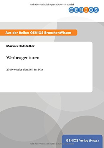 Werbeagenturen (german Edition) [Paperback]