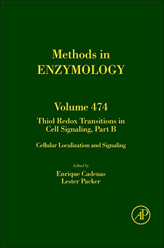 Thiol Redox Transitions in Cell Signaling, Part B [Hardcover]