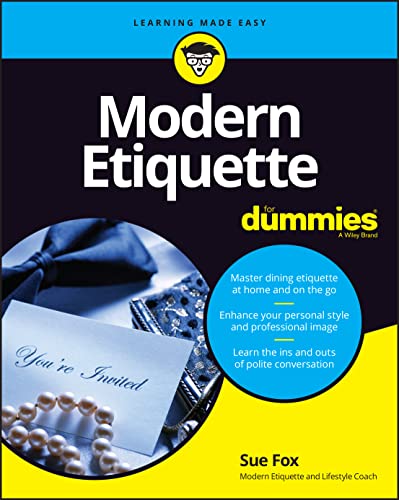 Modern Etiquette For Dummies [Paperback]