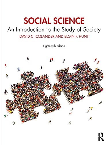 Social Science: An Introduction to the Study of Society [Paperback]