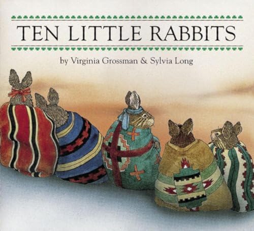 Ten Little Rabbits Board Book [Board book]