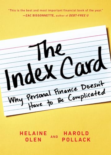 The Index Card: Why Personal Finance Doesn't Have to Be Complicated [Paperback]