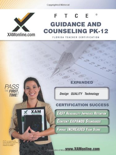 FTCE Guidance and Counseling Pk-12 Teacher Certification Test Prep Study Guide [Paperback]