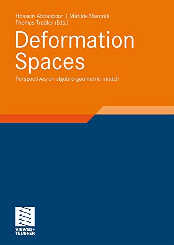 Deformation Spaces: Perspectives on algebro-geometric moduli [Hardcover]