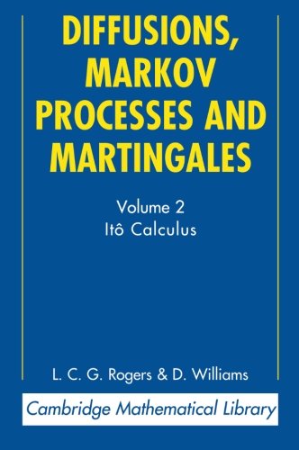 Diffusions, Markov Processes and Martingales Volume 2, It}} Calculus [Paperback]