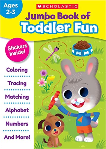 Jumbo Book of Toddler Fun [Paperback]