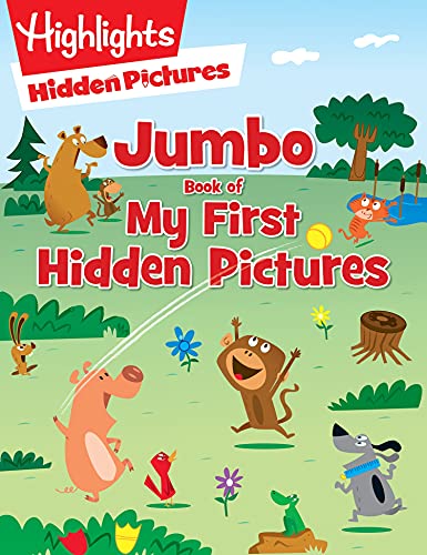 Jumbo Book of My First Hidden Pictures: 115+ Hidden Pictures Puzzles in Highligh [Paperback]