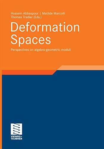 Deformation Spaces: Perspectives on algebro-geometric moduli [Paperback]