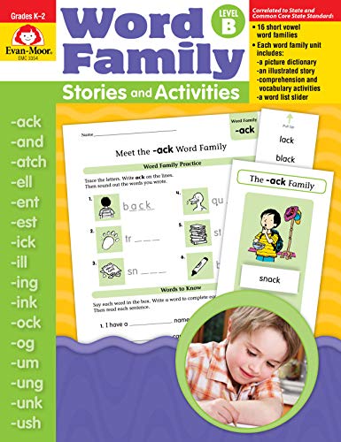 Word Family Stories & Activities, Level B [Pa