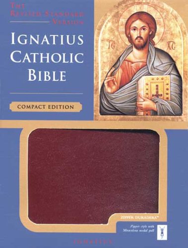 Ignatius Catholic Bible: Revised Standard Version, Burgundy, Zipper Duradera [Paperback]