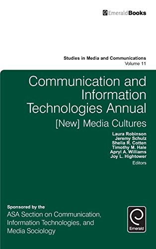 Communication And Information Technologies Annual [ne] Media Cultures (studies [Hardcover]